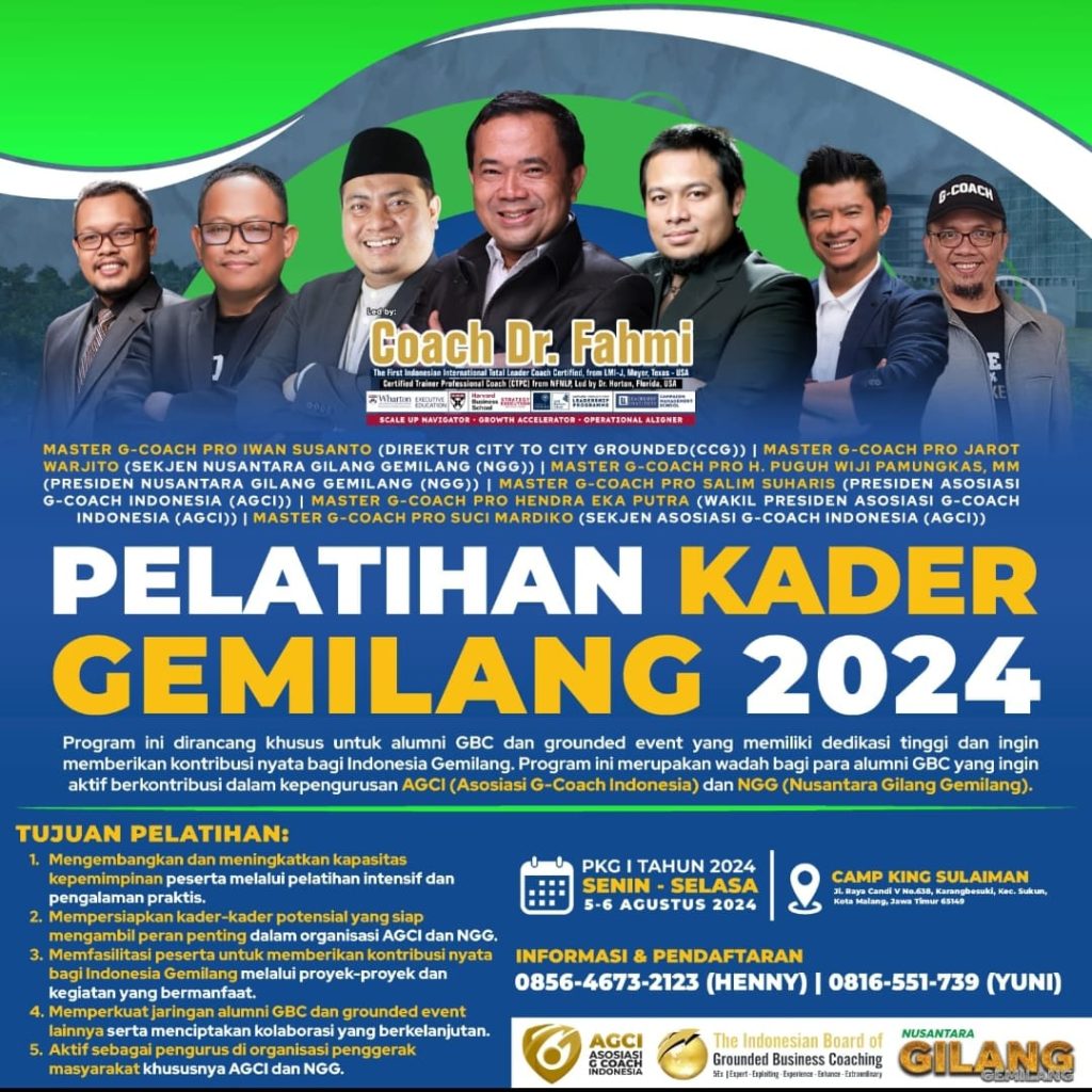 PELATIHAN KADER GEMILANG 2024